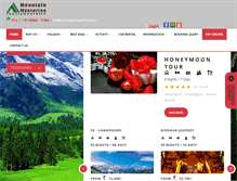 Tablet Screenshot of mountainmysteries.com